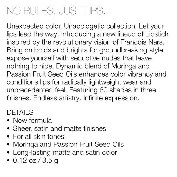 NARS Living Doll Sheer Lipstick (Sheer Coral) - Picture 6 of 12